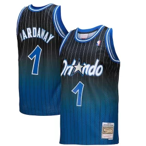 Penny Hardaway Orlando Magic 1994/95 Hardwood Elegant Classics Fadeaway Swingman Player Jersey Royal/Black