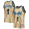 Penny Hardaway Orlando Magic Fabulous 75th Anniversary 1993/94 Hardwood Classics Swingman Jersey Gold