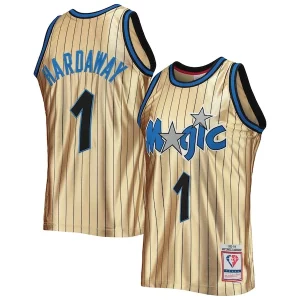 Penny Hardaway Orlando Magic Fabulous 75th Anniversary 1993/94 Hardwood Classics Swingman Jersey Gold
