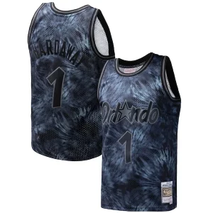 Penny Hardaway Orlando Magic Hardwood Classics Unique 1984/85 Tie Dye Swingman Jersey Black