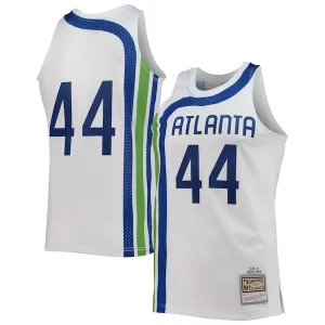 Pete Maravich Premium Atlanta Hawks 1970/71 Hardwood Classics Swingman Jersey White