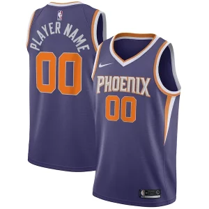 Phoenix Suns Nike Trendy 2020/21 Swingman Custom Jersey Icon Edition Purple