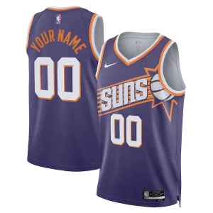 Phoenix Suns Nike Unisex Swingman Custom Jersey Purple Gorgeous Icon Edition
