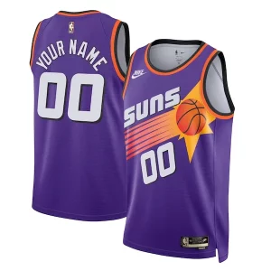 Phoenix Suns Nike Unisex 2022/23 Custom Chic Swingman Jersey Classic Edition Purple