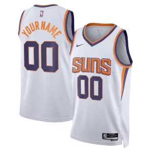 Phoenix Suns Nike Unisex 2022/23 Swingman Premium Custom Jersey White Association Edition