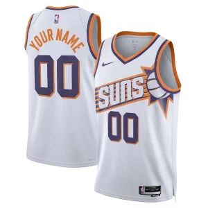 Phoenix Suns Nike Unisex Swingman Custom Jersey Chic White Association Edition