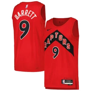 RJ Barrett Toronto Raptors Nike Unisex Swingman Player Jersey Icon Edition Red Trendy