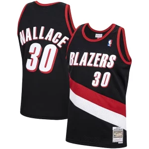 Rasheed Wallace Portland Trail Blazers 1999/00 Hardwood Classics Swingman Jersey Black Unique