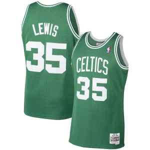 Reggie Lewis Boston Celtics 1987/88 Hardwood Classics Swingman Jersey Stylish Kelly Green