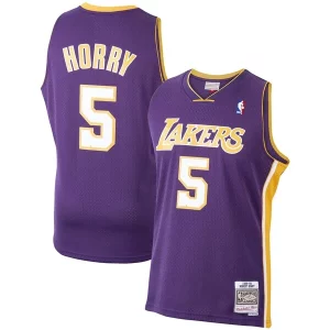 Robert Horry Los Angeles Lakers 1999/00 Hardwood Classics Swingman Jersey Elegant Purple