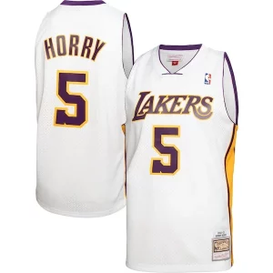Robert Horry Los Angeles Lakers 2001/02 Chic Hardwood Classics Swingman Jersey White