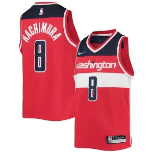 Rui Hachimura Washington Wizards Nike Youth 2021/22 Unique Diamond Swingman Jersey Icon Edition Red