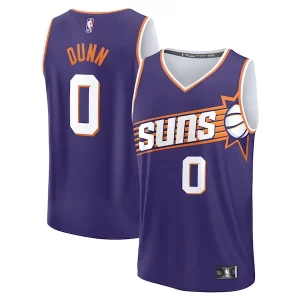 Ryan Dunn Phoenix Suns Youth 2024 NBA Draft Fast Eye - catching Break Player Jersey Icon Edition Purple