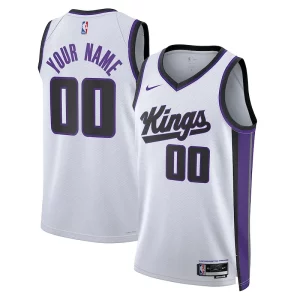 Sacramento Chic Kings Nike Unisex Swingman Custom Jersey Association Edition White