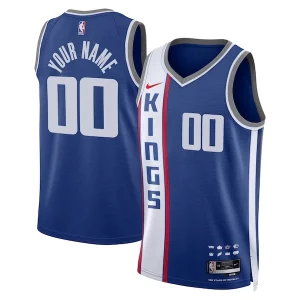 Sacramento Kings Nike Unisex 2023/24 Custom Swingman Jersey Chic Blue City Edition