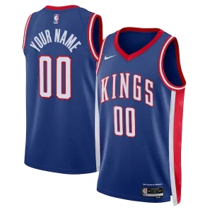 Sacramento Kings Nike Unisex 2024/25 Unique Custom Swingman Jersey City Edition Blue