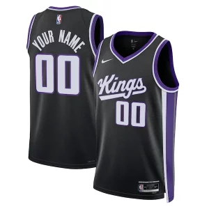 Sacramento Kings Nike Unisex Swingman Custom Jersey Icon Edition Unique Black