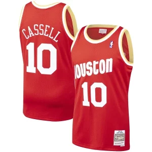 Sam Cassell Houston Rockets 1993/94 Hardwood Classics Swingman Premium Jersey Red