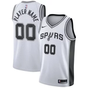 San Antonio Spurs Nike 2020/21 Swingman Custom Jersey Association Premium Edition White