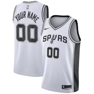 San Antonio Spurs Nike Custom Swingman Jersey Stylish White Association Edition