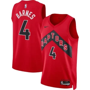 Scottie Barnes Toronto Eye - catching Raptors Nike Unisex Swingman Jersey Icon Edition Red