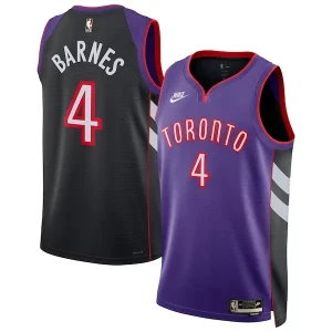 Scottie Barnes Toronto Raptors Nike Premium Unisex 2024/25 Swingman Jersey Purple Classic Edition