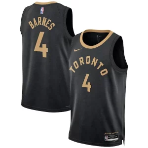 Scottie Barnes Toronto Raptors Nike Unisex Unique 2022/23 Swingman Jersey City Edition Black