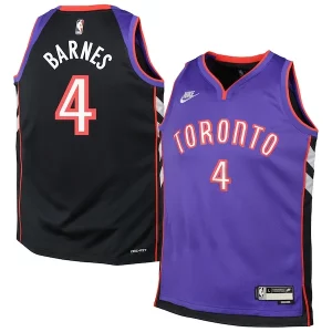 Scottie Barnes Toronto Raptors Nike Youth Chic 2024/25 Swingman Jersey Purple Classic Edition