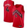 Scottie Barnes Toronto Raptors Nike Youth Swingman Premium Jersey Icon Edition Red/White