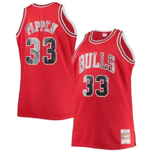 Scottie Pippen Chicago Bulls Big & Tall 1997/98 Fabulous NBA 75th Anniversary Diamond Swingman Jersey Red