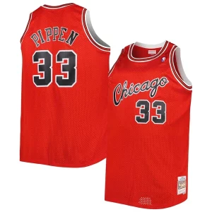 Scottie Pippen Chicago Bulls Big & Tall Hardwood Classics 2003/04 Swingman Jersey Red Stylish