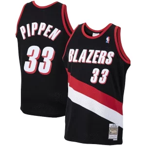 Scottie Pippen Portland Trail Blazers 1999/00 Hardwood Classics Swingman Jersey Trendy Black