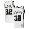 Sean Elliott San Antonio Spurs 1998/99 Hardwood Unique Classics Swingman Jersey White