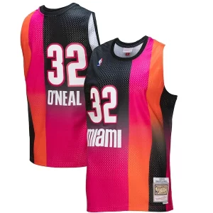 Shaquille O'Neal Miami Heat 2005/06 Hardwood Classics Fadeaway Swingman Player Jersey Stylish Pink/Black
