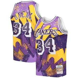 Shaquille Premium O'Neal Los Angeles Lakers Hardwood Classics 1996/97 Hyper Hoops Swingman Jersey Purple