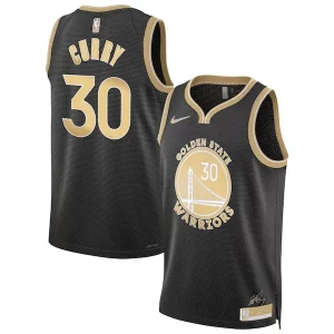 Stephen Curry Golden Chic State Warriors Nike Unisex Select Series Swingman Jersey聽鈥?Black