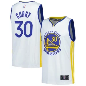 Stephen Curry Golden State Gorgeous Warriors Fast Break Replica Player Jersey Association Edition White