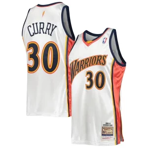 Stephen Curry Golden State Warriors Fabulous 2009/10 Hardwood Classics Authentic Jersey White