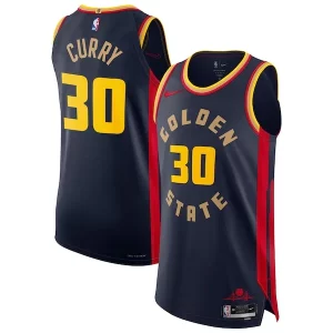 Stephen Curry Golden State Warriors Nike 2024/25 Unique Authentic Player Jersey City Edition Navy