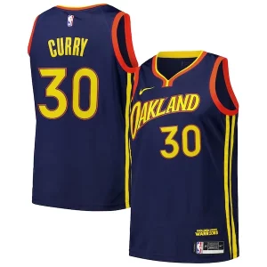Stephen Curry Golden State Warriors Nike Swingman Player Jersey City Edition Gorgeous Royal