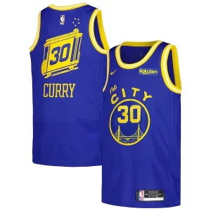 Stephen Curry Golden State Warriors Unique Nike Swingman Player Jersey Classic Edition Royal