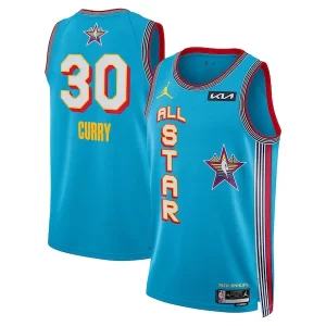 Stephen Curry Jordan Brand Unisex 2025 NBA All Star Premium Game Swingman Player Jersey Light Blue
