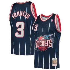 Steve Francis Houston Rockets Eye - catching Hardwood Classics Swingman Jersey Navy