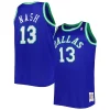 Steve Nash Dallas Mavericks Big & Tall Hardwood Classics Trendy 1998/99 Swingman Jersey Blue