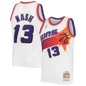 Steve Nash Phoenix Suns Elegant 2001/02 Hardwood Classics Swingman Jersey White/Purple