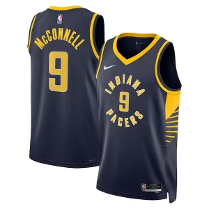 T.J. McConnell Indiana Pacers Nike Unisex Swingman Replica Jersey Icon Edition Navy Gorgeous