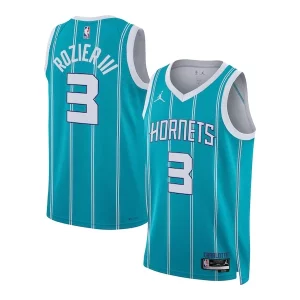 Terry Rozier Charlotte Hornets Jordan Brand Unisex Unique Swingman Jersey Icon Edition Teal