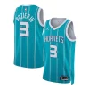 Terry Trendy Rozier Charlotte Hornets Jordan Brand Unisex Swingman Jersey Association Edition Teal