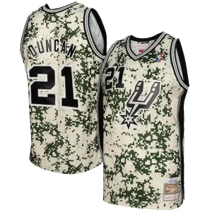 Tim Duncan San Antonio Spurs Trendy 2013/14 Swingman Jersey Camo