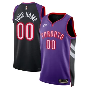 Toronto Raptors Nike Unisex Adult Swingman Custom Jersey Classic Edition Purple Eye - catching